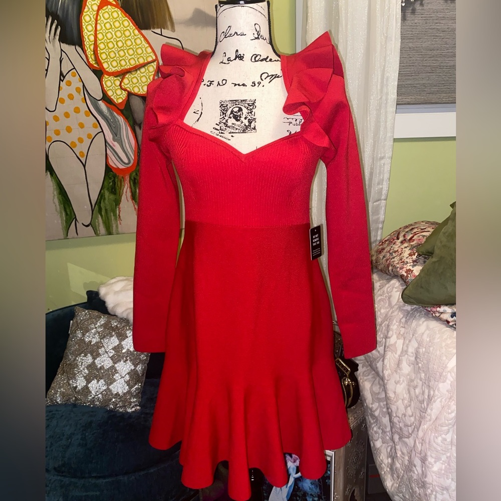 Red Cocktail Dress